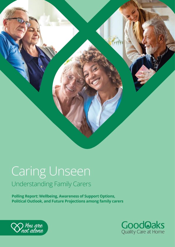 Front cover: Caring Unseen: Unpaid Carers Polling Report