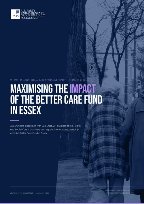 Maximising the Impact of the Better Care Fund in Essex cover