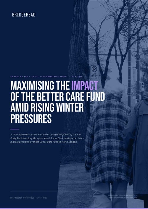 Maximising the Impact of the Better Care Fund amid Rising Winter Pressures cover