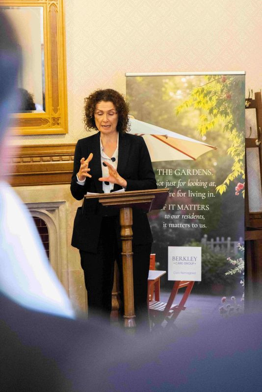 Parliamentary reception with a speech by Wendy Chamberlain MP.