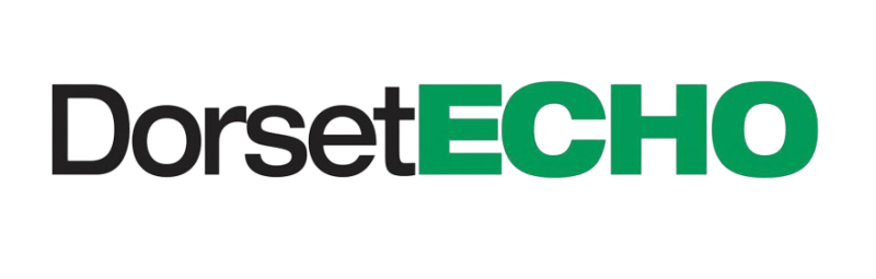 Logo of Dorset Echo, featuring the word "Dorset" in black and "ECHO" in green.